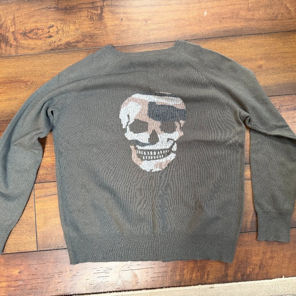 Skull Cashmere Sweater - Medium